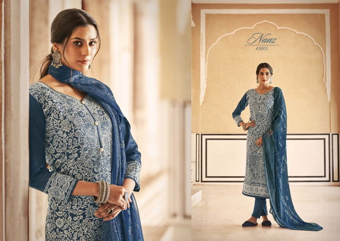 Rk Gold Naaz Heavy Festive Wear Jam Cotton Designer Dress Material Collection